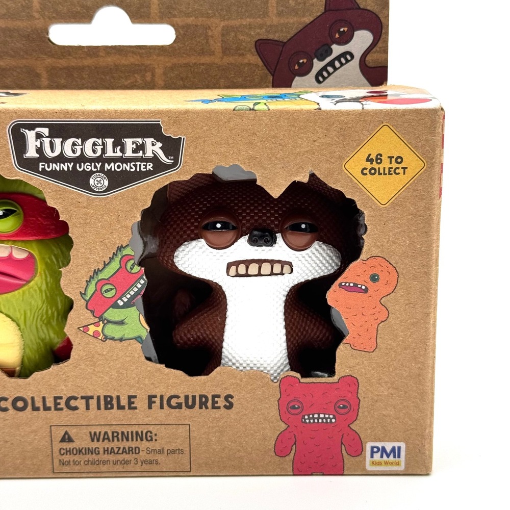 Fuggler TMNT 2-Pack Raphael & Suspicious Fox Squirrel New In Box - Picture 3 of 11